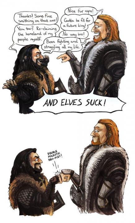 Ulfric Stormcloak and Thorin II Oakenshield