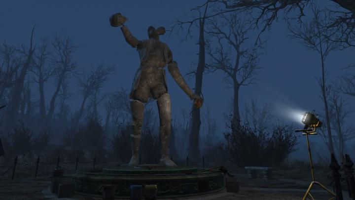 Sad Statue