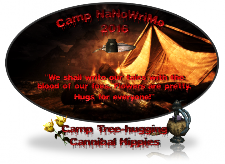 Camp NaNoWriMo Cannibal Hippies
