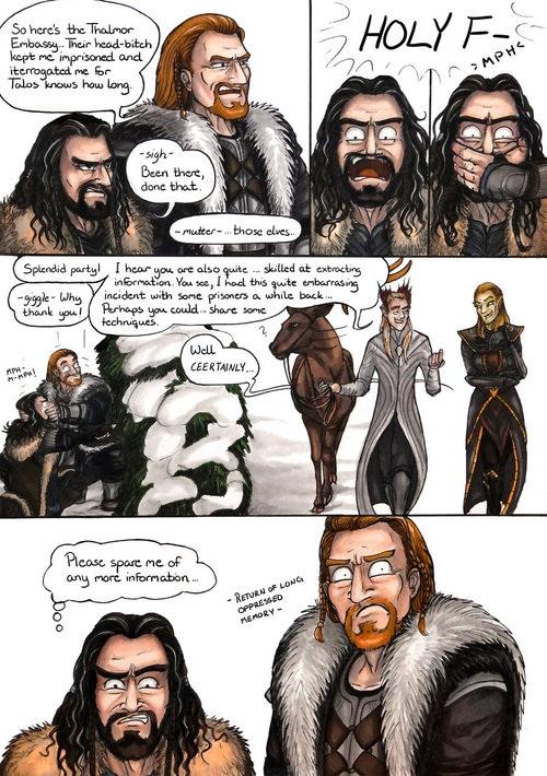 Ulfric Stormcloak and Thorin II Oakenshield 2