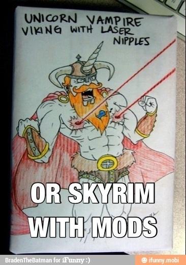 Some Skyrim mods...