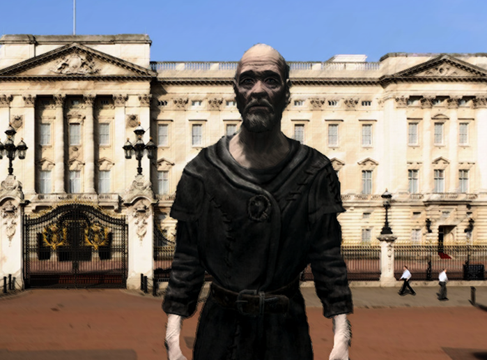 Esbern goes to Buckingham Palace