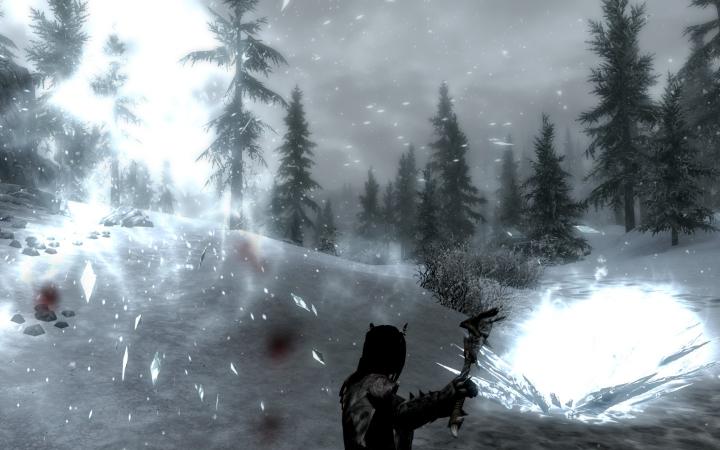 Confrontation with an Ice Wraith