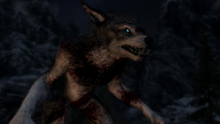 Werewolves can pose too you know!