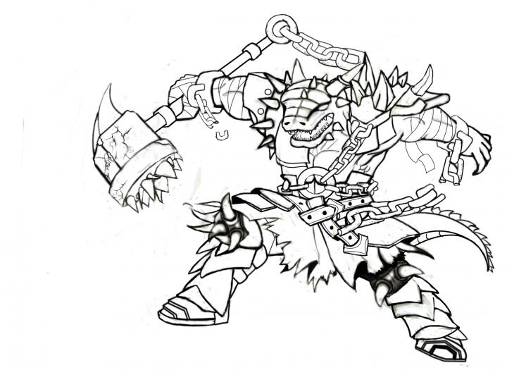 Character Build Artwork: The Brute