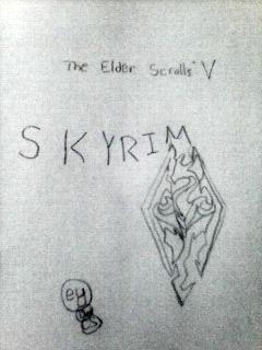 Skyrim Logo Sketch - 5/1/15