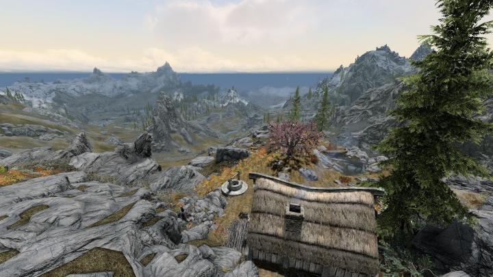 Near Rorikstead looking towards Solitude and Morthal