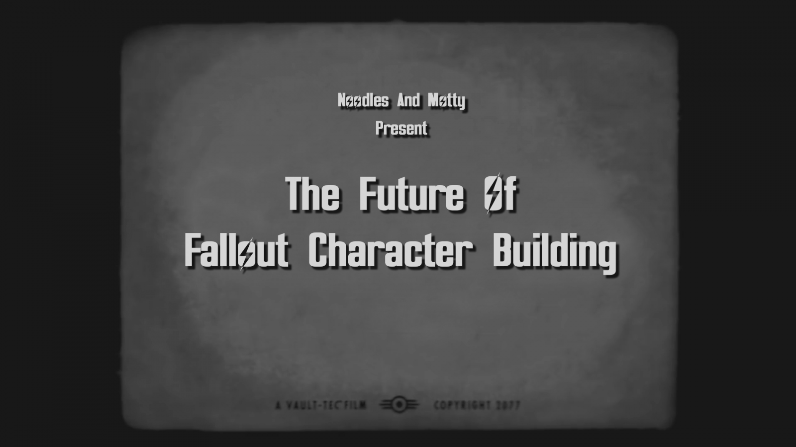 The Future of Fallout Character Building