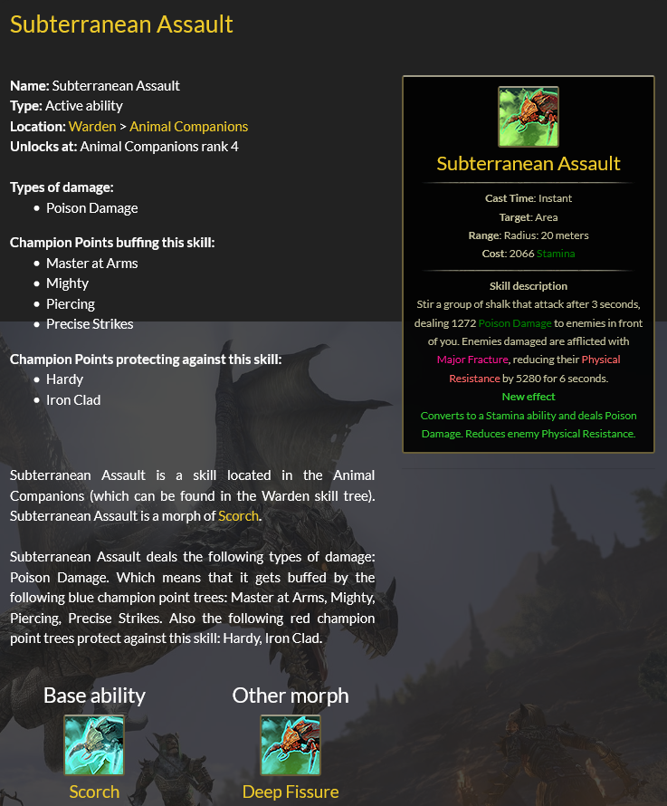 Poison Injection (& Similar Abilities) Overnerfed + Commentary on Ability  Ruleset System & Its Flaws — Elder Scrolls Online